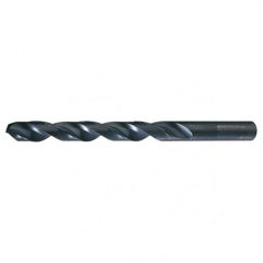 #45 RHS / RHC HSS 135 Degree Split Point Heavy Duty Jobber Length Drill - Steam Oxide - Americas Industrial Supply