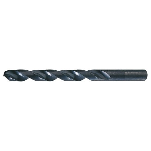 R RHS / RHC HSS 135 Degree Split Point Heavy Duty Jobber Length Drill - Steam Oxide - Exact Industrial Supply
