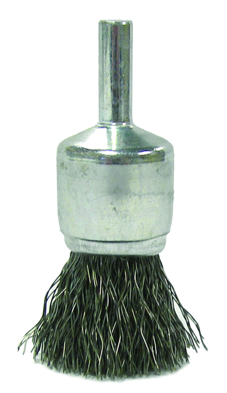 3/4'' Diameter - Steel Wire End Brush - Americas Industrial Supply