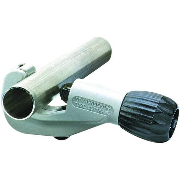 Rothenberger - 1/4" to 1-3/8" Pipe Capacity, Tube Cutter - Cuts Stainless Steel, 6" OAL - Americas Industrial Supply