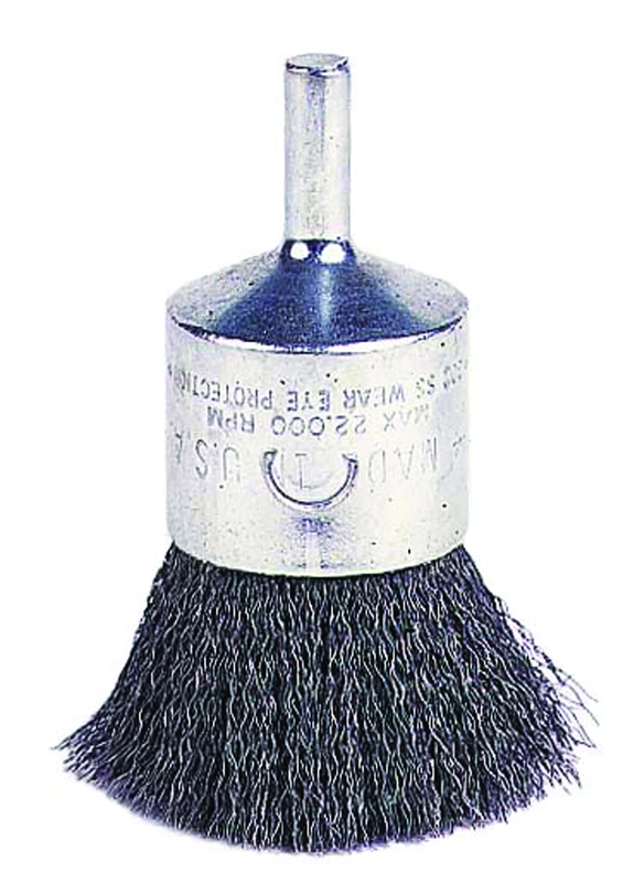 1'' Diameter - Steel Wire End Brush - Americas Industrial Supply