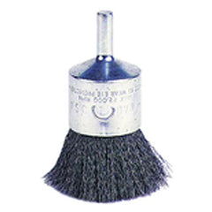1″ Crimped Wire End Brush, .020″ Steel Fill, Retail Pack - Americas Industrial Supply
