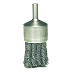 ‎1-1/8″ Knot Wire End Brush, .014″ Steel Fill, Retail Pack - Americas Industrial Supply