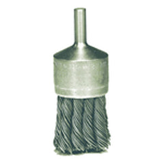 ‎1-1/8″ Knot Wire End Brush, .020″ Steel Fill, Retail Pack - Americas Industrial Supply