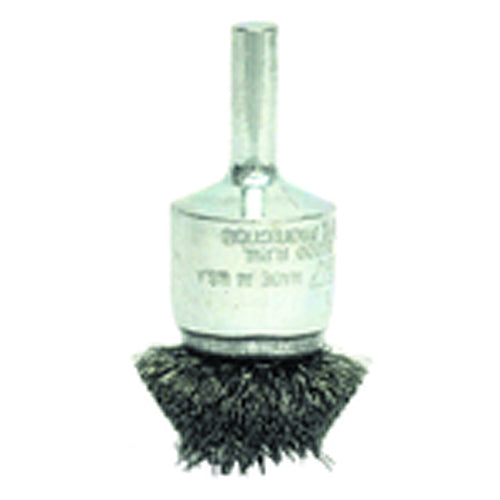 1″ Diameter - Steel Wire Flared End Brush - Americas Industrial Supply