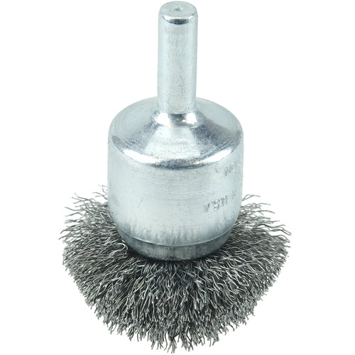 1 1/2″ Diameter - Steel Wire Flared End Brush - Americas Industrial Supply