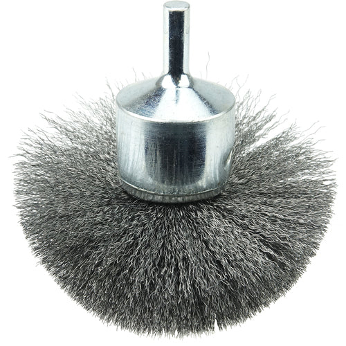 3″ Diameter - Steel Wire Flared End Brush - Americas Industrial Supply