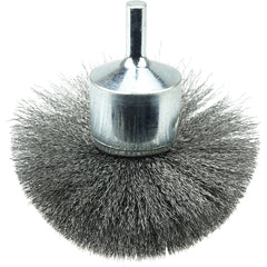 3″ Diameter - Steel Wire Flared End Brush - Americas Industrial Supply