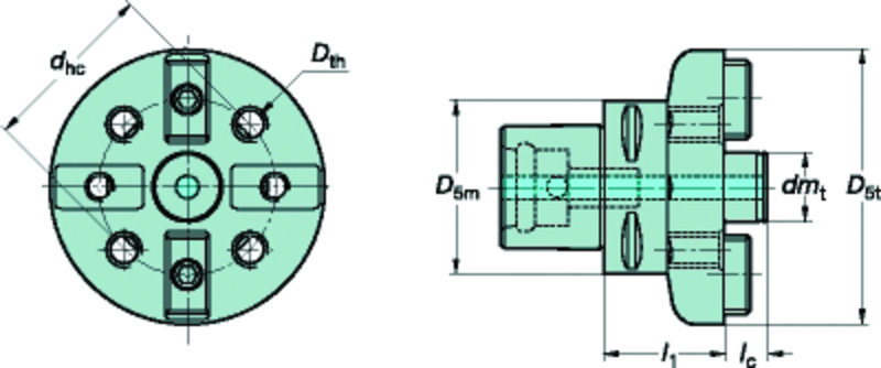 C8 391.XL-40 065 CoroBore® xL - Americas Industrial Supply