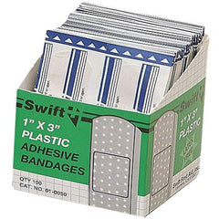 1X3 PLASTIC STRIP BANDAID 100/BOX - Americas Industrial Supply