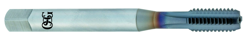 1-8 Dia. - H5 - 5 FL - VC10- TiCN - Bottoming - Straight Flute Tap - Americas Industrial Supply