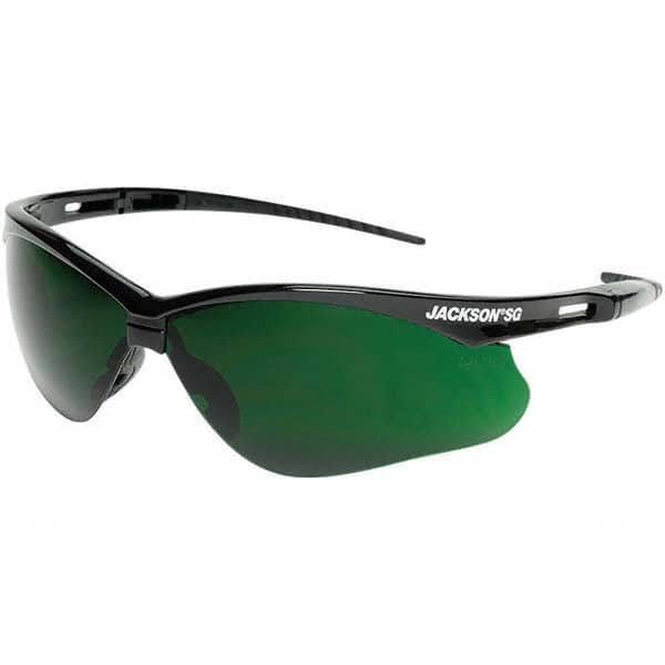 Jackson Safety - Safety Glasses Type: Welding Lens Color Family: Green - Americas Industrial Supply