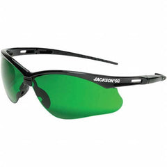 Jackson Safety - Safety Glasses Type: Welding Lens Color Family: Green - Americas Industrial Supply