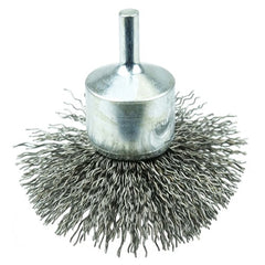 3″ Diameter - Steel Wire Flared End Brush - Americas Industrial Supply