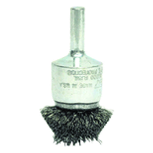 1″ Diameter - Steel Wire Flared End Brush - Americas Industrial Supply