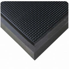 Wearwell - 24" Long x 16" Wide, Natural Rubber Surface, Boot Scrape Surface Entrance Matting - Americas Industrial Supply