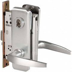Best - Office Lever Lockset for 1-3/4" Thick Doors - Americas Industrial Supply