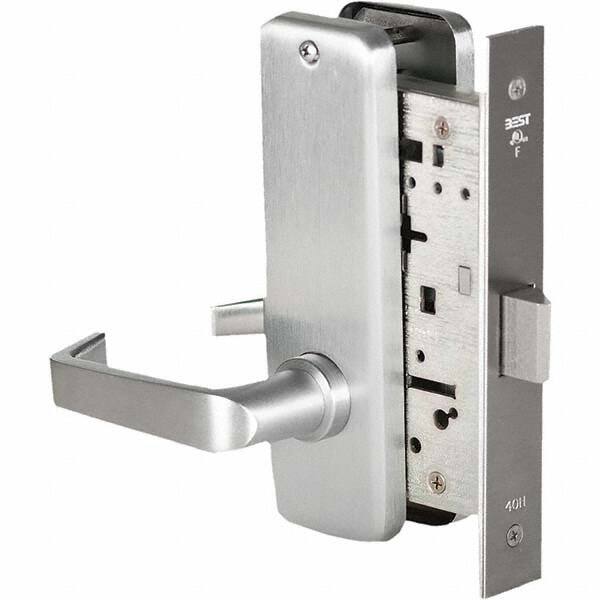 Best - Privacy Lever Lockset for 1-3/4" Thick Doors - Americas Industrial Supply