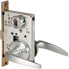 Best - Office Lever Lockset for 1-3/4" Thick Doors - Americas Industrial Supply