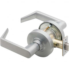 Schlage - Passage Lever Lockset for 1-5/8 to 2-1/8" Thick Doors - Americas Industrial Supply