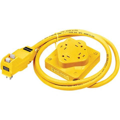 Bryant Electric - GFCI Cords & Power Distribution Centers Mount Type: Plug-In Number of Outlets: 4 - Americas Industrial Supply