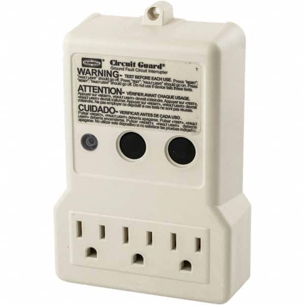 Bryant Electric - GFCI Cords & Power Distribution Centers Mount Type: Plug-In Number of Outlets: 3 - Americas Industrial Supply