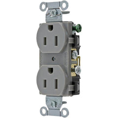 Bryant Electric - Straight Blade Receptacles Receptacle Type: Duplex Receptacle Grade: Commercial - Americas Industrial Supply