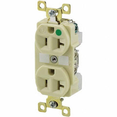 Bryant Electric - Straight Blade Receptacles Receptacle Type: Duplex Receptacle Grade: Hospital - Americas Industrial Supply