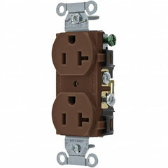 Bryant Electric - Straight Blade Receptacles Receptacle Type: Duplex Receptacle Grade: Commercial - Americas Industrial Supply