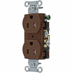 Bryant Electric - Straight Blade Receptacles Receptacle Type: Duplex Receptacle Grade: Commercial - Americas Industrial Supply