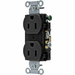 Bryant Electric - Straight Blade Receptacles Receptacle Type: Duplex Receptacle Grade: Commercial - Americas Industrial Supply