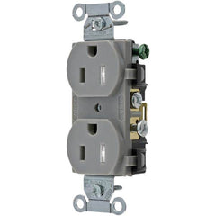 Bryant Electric - Straight Blade Receptacles Receptacle Type: Duplex Receptacle Grade: Commercial - Americas Industrial Supply