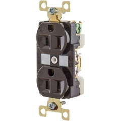 Bryant Electric - Straight Blade Receptacles Receptacle Type: Duplex Receptacle Grade: Industrial - Americas Industrial Supply