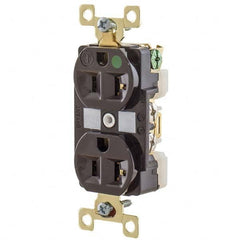 Bryant Electric - Straight Blade Receptacles Receptacle Type: Duplex Receptacle Grade: Hospital - Americas Industrial Supply