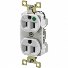 Bryant Electric - Straight Blade Receptacles Receptacle Type: Duplex Receptacle Grade: Hospital - Americas Industrial Supply