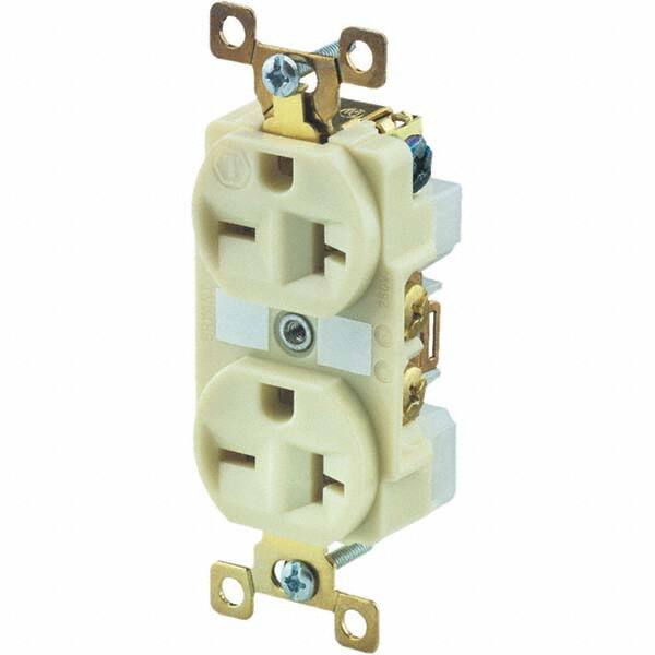 Bryant Electric - Straight Blade Receptacles Receptacle Type: Duplex Receptacle Grade: Industrial - Americas Industrial Supply