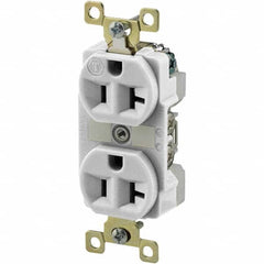 Bryant Electric - Straight Blade Receptacles Receptacle Type: Duplex Receptacle Grade: Industrial - Americas Industrial Supply