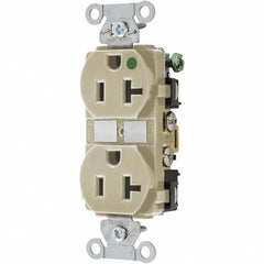 Bryant Electric - Straight Blade Receptacles Receptacle Type: Duplex Receptacle Grade: Hospital - Americas Industrial Supply