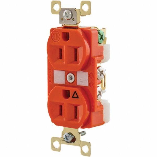 Bryant Electric - Straight Blade Receptacles Receptacle Type: Duplex Receptacle Grade: Industrial - Americas Industrial Supply