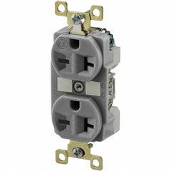 Bryant Electric - Straight Blade Receptacles Receptacle Type: Duplex Receptacle Grade: Industrial - Americas Industrial Supply