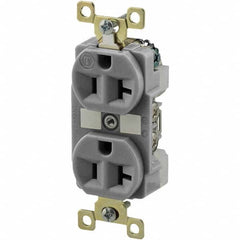 Bryant Electric - Straight Blade Receptacles Receptacle Type: Duplex Receptacle Grade: Industrial - Americas Industrial Supply