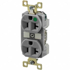 Bryant Electric - Straight Blade Receptacles Receptacle Type: Duplex Receptacle Grade: Hospital - Americas Industrial Supply