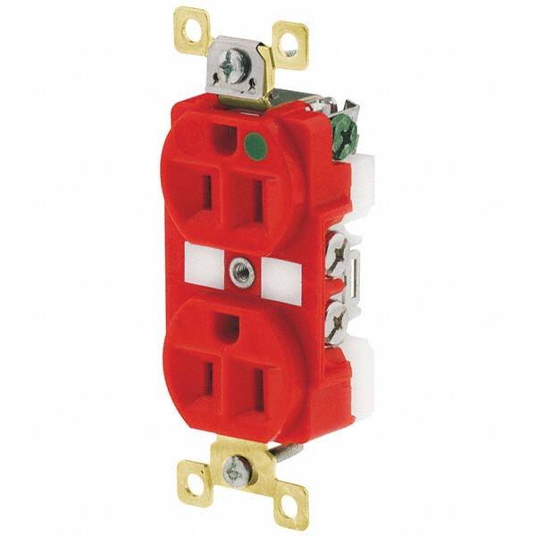 Bryant Electric - Straight Blade Receptacles Receptacle Type: Duplex Receptacle Grade: Hospital - Americas Industrial Supply