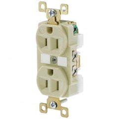 Bryant Electric - Straight Blade Receptacles Receptacle Type: Duplex Receptacle Grade: Industrial - Americas Industrial Supply