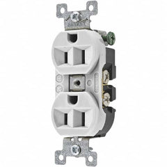 Bryant Electric - Straight Blade Receptacles Receptacle Type: Duplex Receptacle Grade: Specification - Americas Industrial Supply