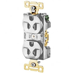 Bryant Electric - Straight Blade Receptacles Receptacle Type: Duplex Receptacle Grade: Industrial - Americas Industrial Supply