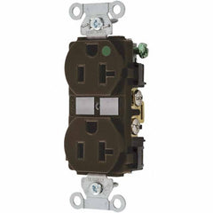 Bryant Electric - Straight Blade Receptacles Receptacle Type: Duplex Receptacle Grade: Hospital - Americas Industrial Supply