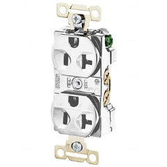 Bryant Electric - Straight Blade Receptacles Receptacle Type: Duplex Receptacle Grade: Industrial - Americas Industrial Supply