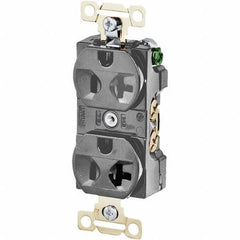 Bryant Electric - Straight Blade Receptacles Receptacle Type: Duplex Receptacle Grade: Industrial - Americas Industrial Supply