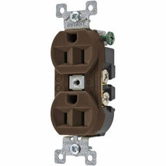 Bryant Electric - Straight Blade Receptacles Receptacle Type: Duplex Receptacle Grade: Specification - Americas Industrial Supply